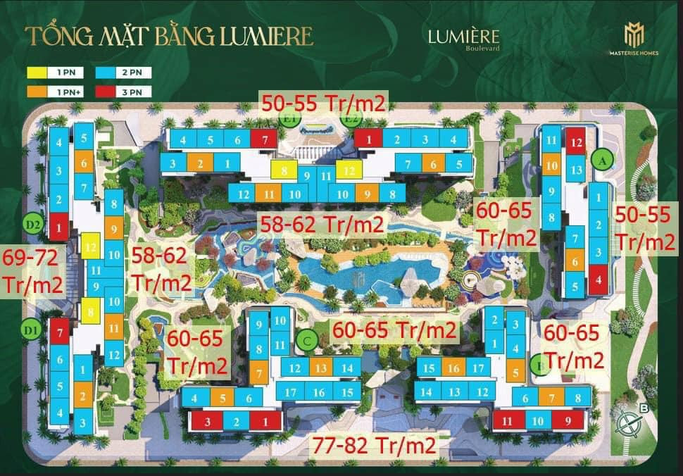 LUMIÈRE Boulevard's opening price & view of beautiful apartments