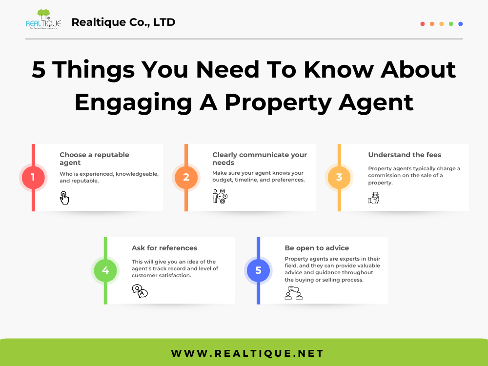 5 Things You Need To Know About Engaging A Property Agent