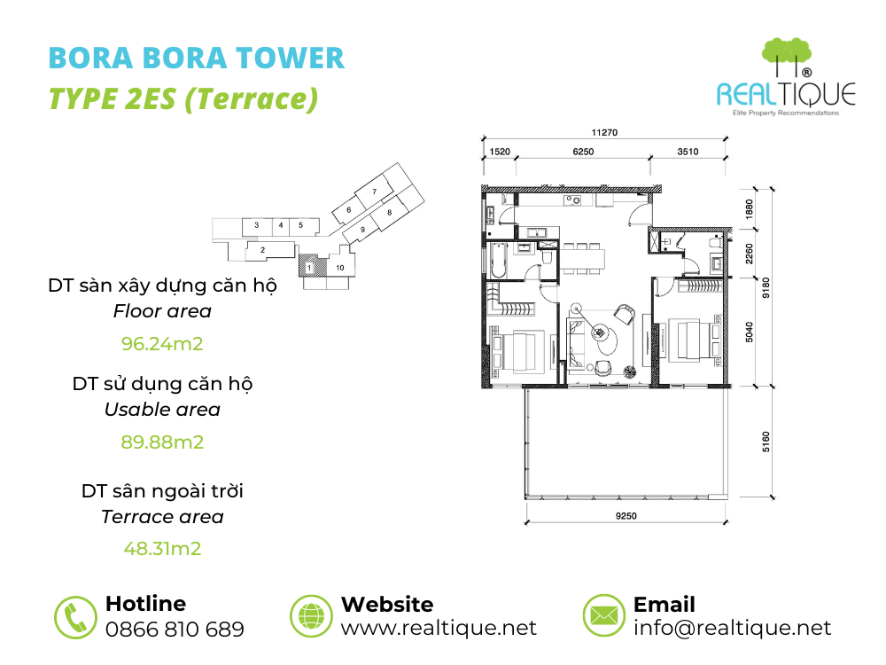 Bora Bora Apartment 2 bedrooms - 2ES