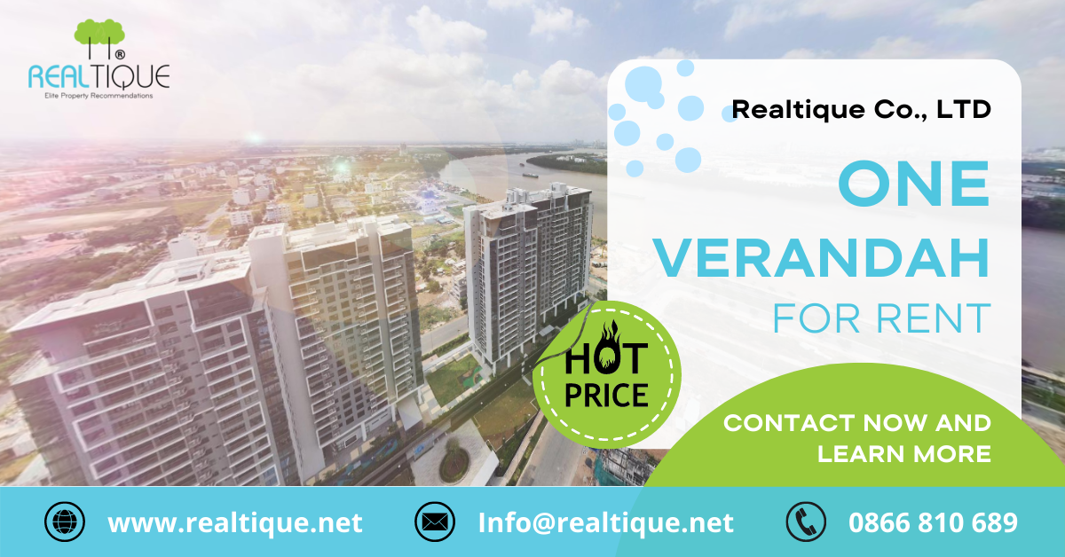 One Verandah apartment for rent with reasonable price