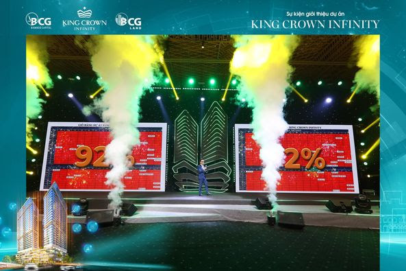 More than 90% of King Crown Infinity apartments have been successfully sold