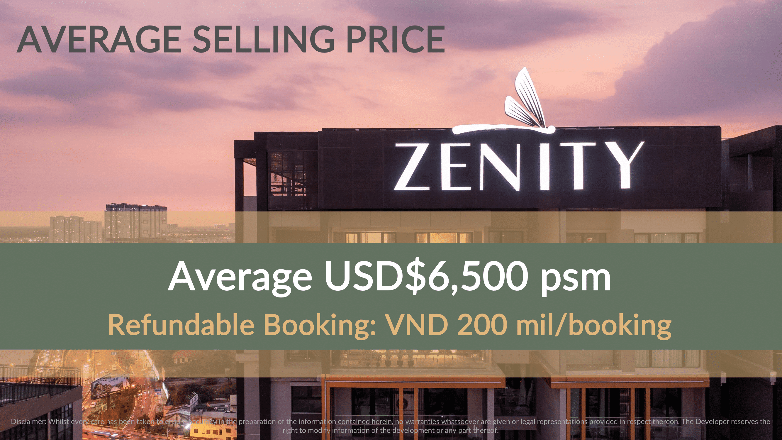 Zenity Selling Price