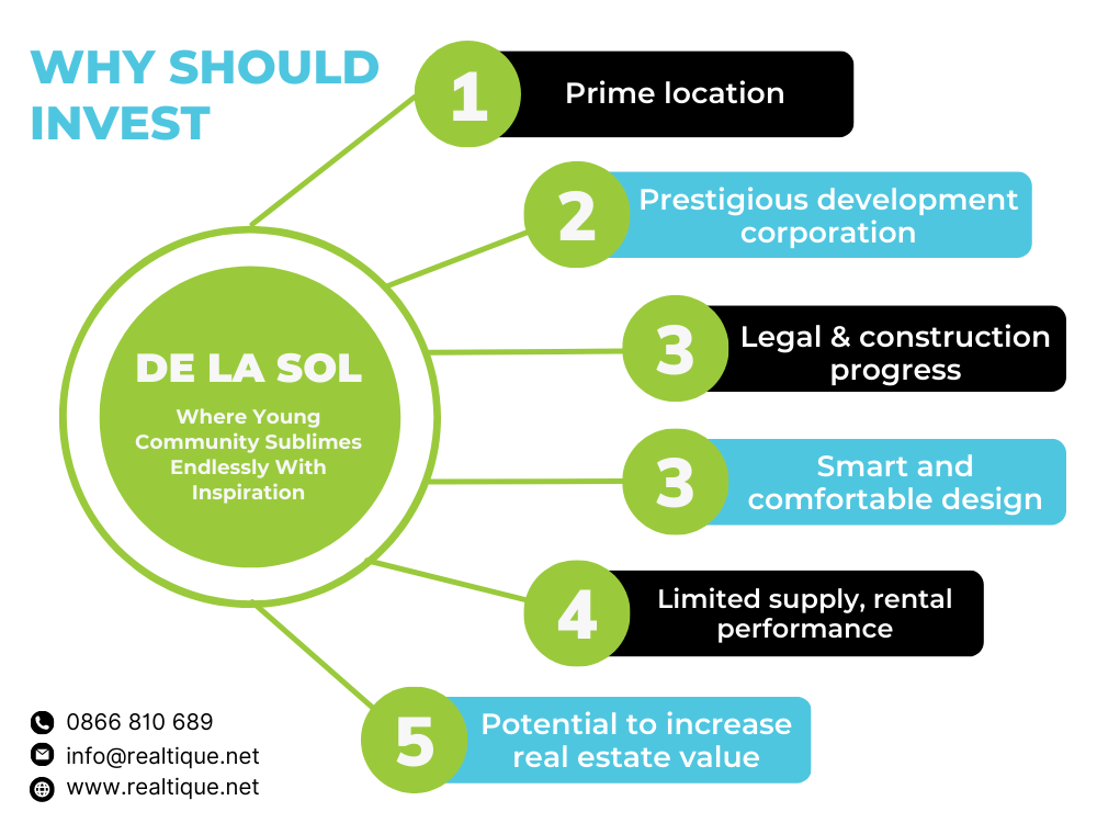 What are the outstanding advantages of De La Sol?