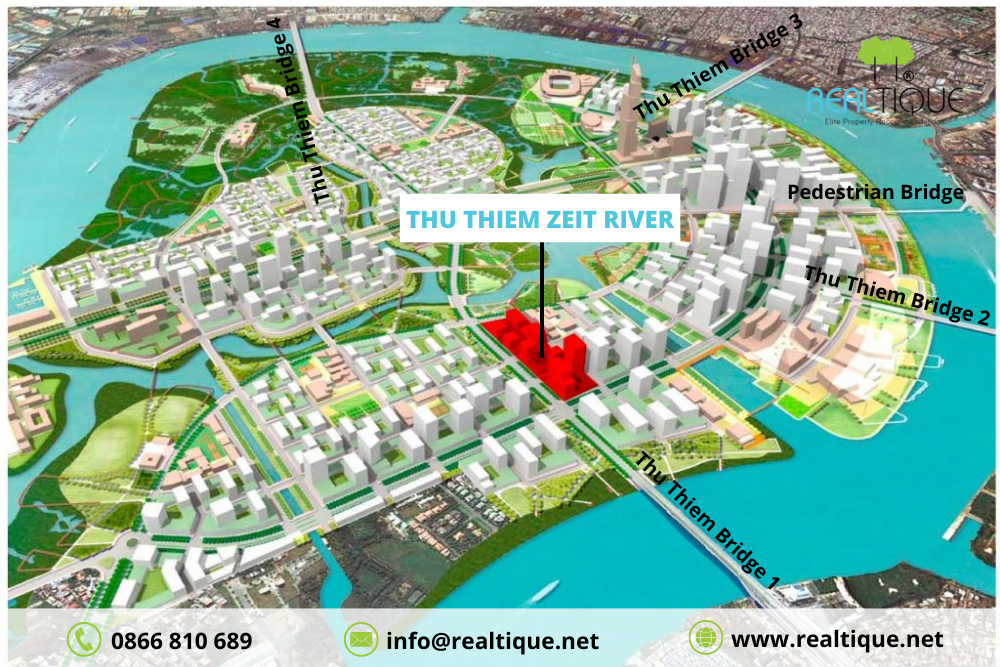 Deploying important infrastructure projects in Thu Thiem