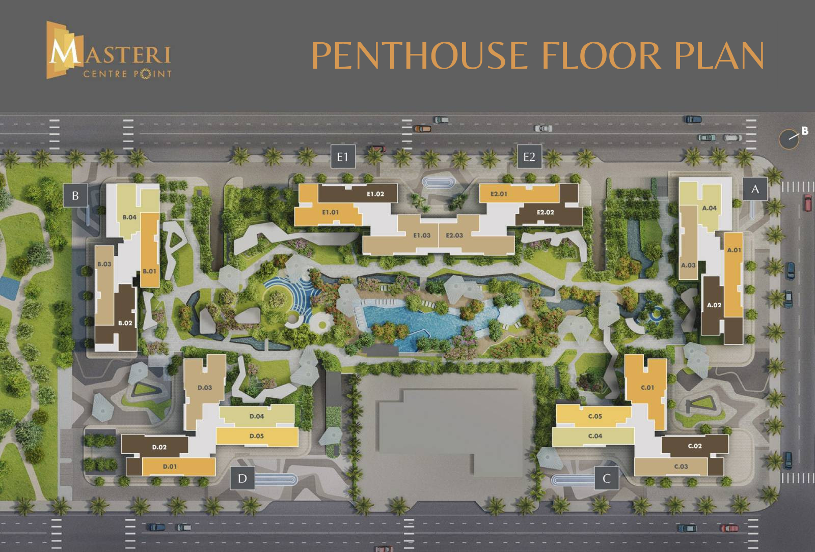 Masteri Center Point Penthouse