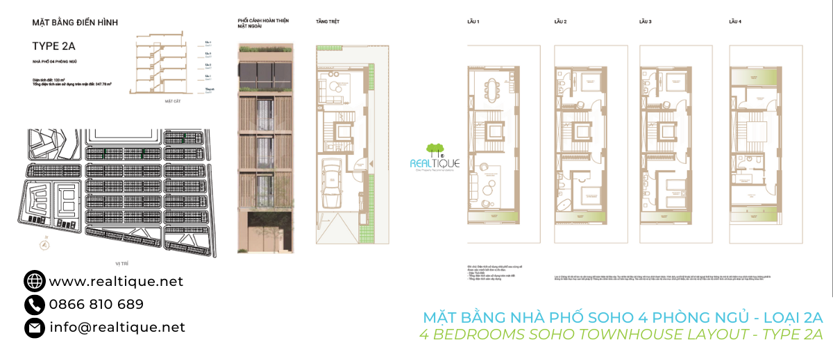Shophouse Floor Plan Soho 2A