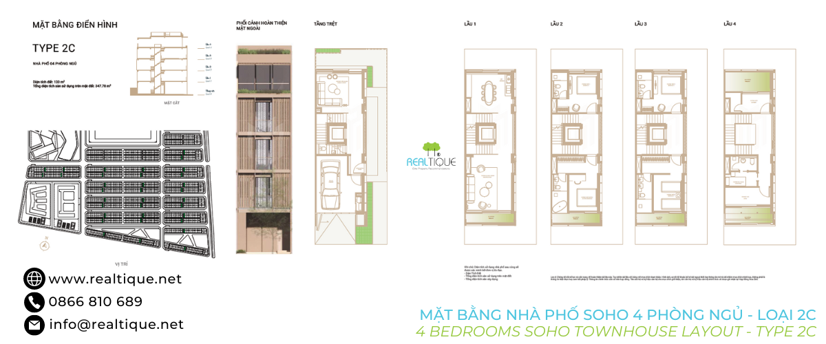 Soho Shophouse Floor Plan 2C