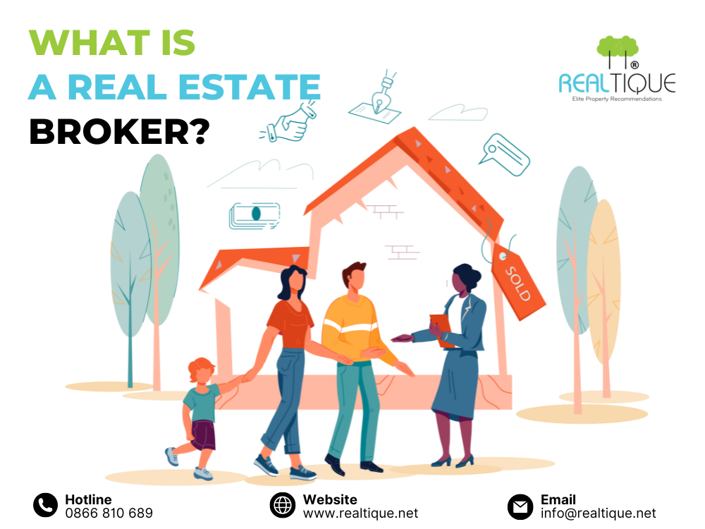What is the real estate broker?