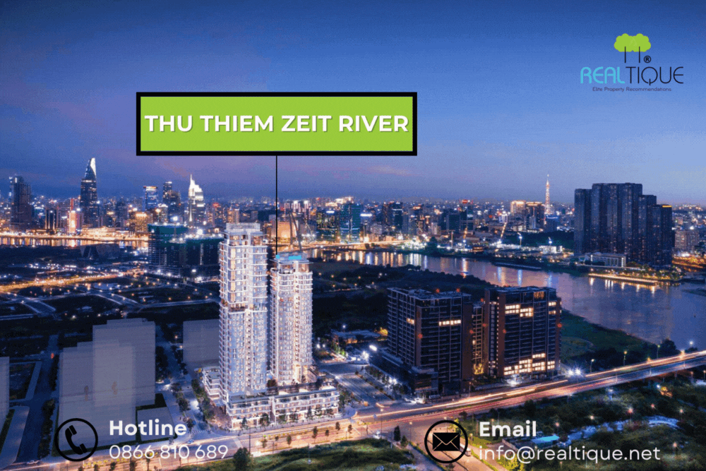 Opening for sale in the first phase of Thu Thiem Zeit River
