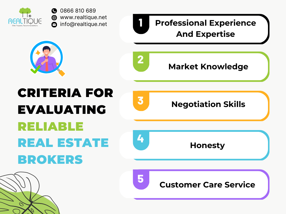 What makes a reputable real estate broker?