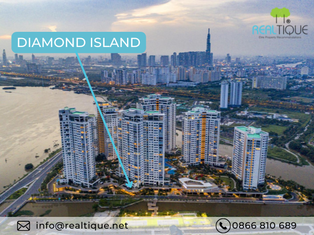 Diamond Island consists of 6 towers