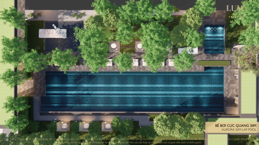 Lumi Prestige - Aurora 50M Lap Pool