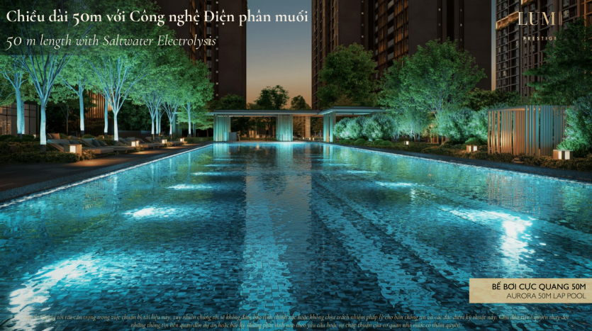 Lumi Prestige - Aurora 50M Lap Pool