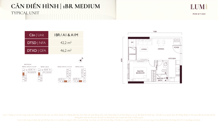 Lumi Prestige - 1BR Medium