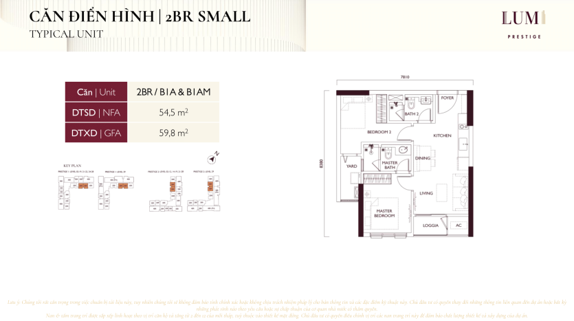 Lumi Prestige - 2BR Small