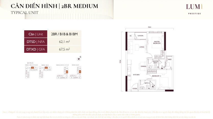 Lumi Prestige - 2BR Medium