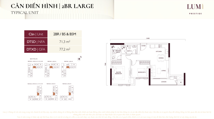 Lumi Prestige - 2BR Large