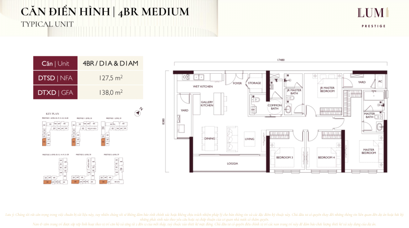 Lumi Prestige - 4BR Medium