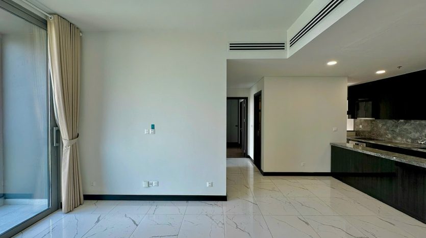For rent 93m² 2 bedroom unfurnished apartment in Empire City Thu Thiem Ho Chi Minh City