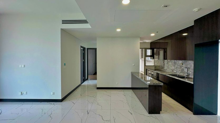 For rent 93m² 2 bedroom unfurnished apartment in Empire City Thu Thiem Ho Chi Minh City