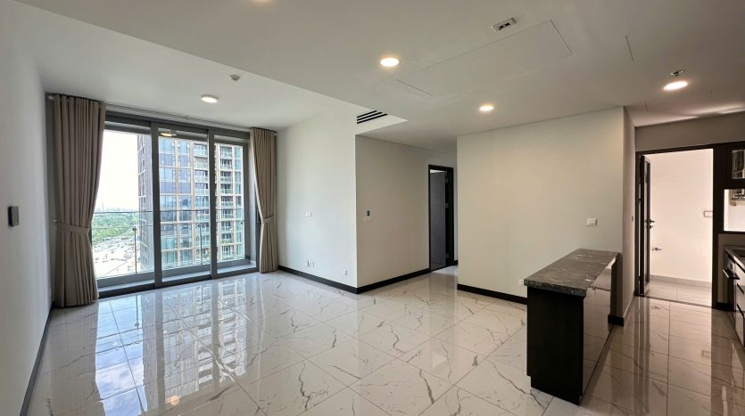 For rent 93m² 2 bedroom unfurnished apartment in Empire City Thu Thiem Ho Chi Minh City