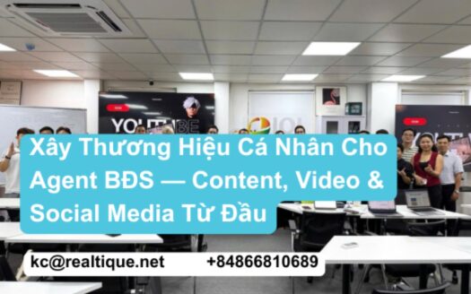 Xây Thương Hiệu Cá Nhân Agent BĐS Realtique — featured image