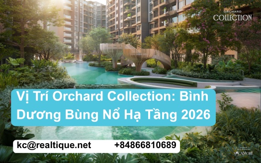 Vị Trí Orchard Collection - Bình Dương Bùng Nổ Hạ Tầng 2026