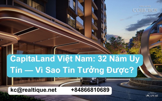 Orchard Collection CapitaLand chủ đầu tư — Capitaland Viet Nam 32 Nam Uy