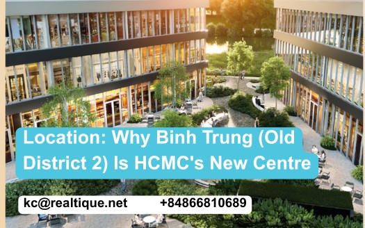 The Global City location Binh Trung Ward Thu Duc old District 2 HCMC new centre map connectivity to Thu Thiem IFC and Long Thanh Airport
