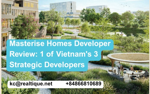 Masterise Homes developer review one of Vietnams three strategic developers track record Opera Lumiere Masteri portfolio