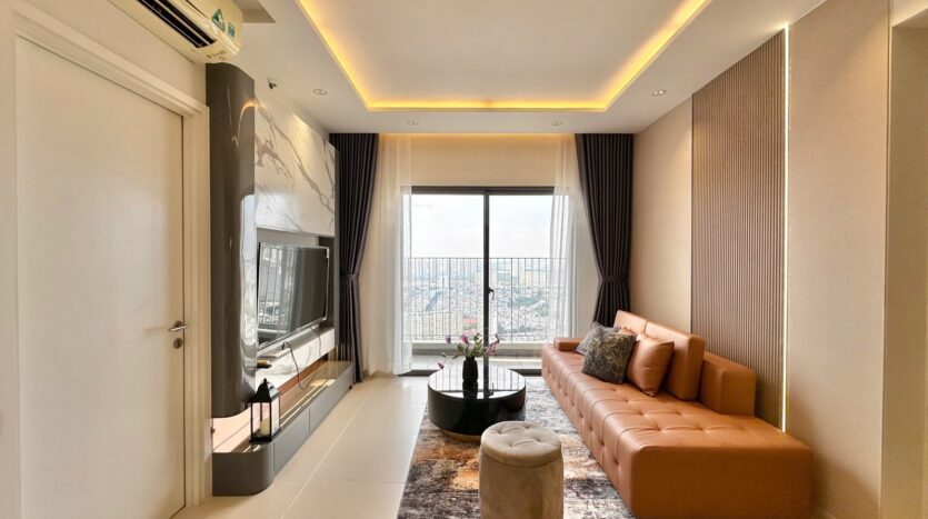 Tổng thể căn hộ 2 phòng ngủ 73m² Masteri Thảo Điền Tower 5 | Overall view of 2-bedroom 73sqm Masteri Thao Dien Tower 5 apartment