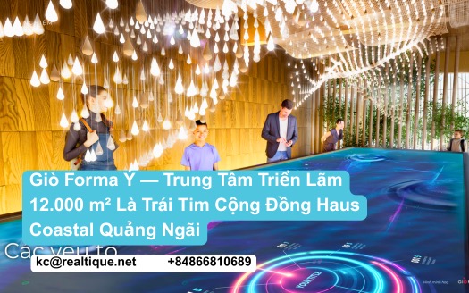 Haus Coastal Quảng Ngãi — Giò Forma Ý — Trung Tâm Triển Lãm 12.000m² | Haus Coastal Quang Ngai featured image
