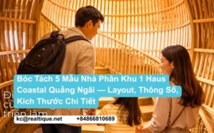 Haus Coastal Quảng Ngãi — 5 Mẫu Nhà Phân Khu 1 — Layout Chi Tiết | Haus Coastal Quang Ngai featured image
