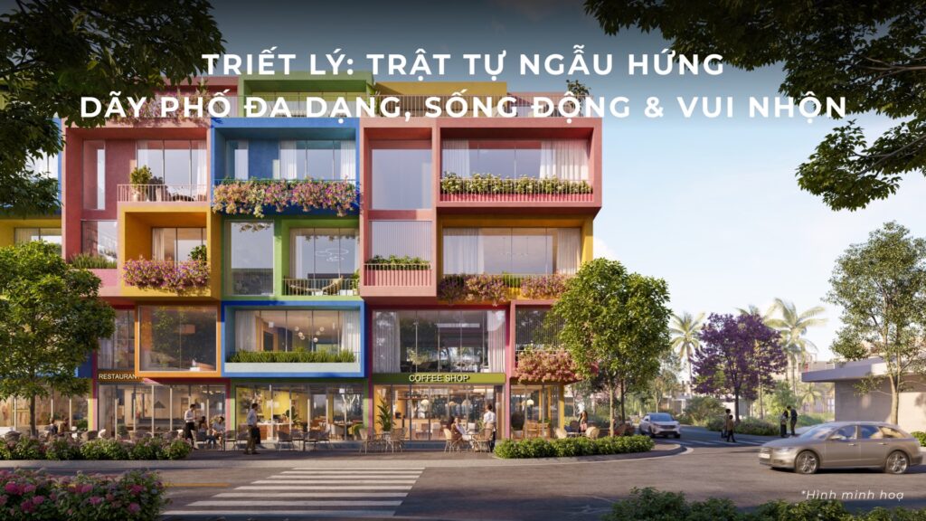 Triết lý trật tự ngẫu hứng - dãy phố đa dạng | Organized disorder philosophy - diverse street