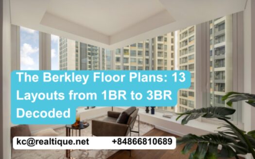 The Berkley Floor Plans 2026 — 13 Layouts from 1BR to 3BR Decoded | Realtique