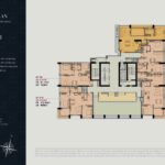 Mặt bằng tầng 10 The Berkley — mid-stack premium | The Berkley floor 10 plan — mid-stack premium level