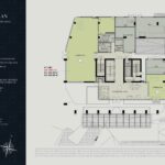 Mặt bằng tầng trệt The Berkley — sảnh lễ tân và lobby cư dân | The Berkley ground floor plan — lobby and resident arrival