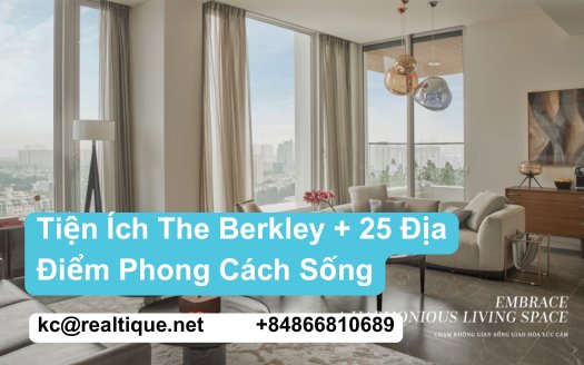 Featured: Tiện Ích The Berkley + 25 Hotspot Phong Cách Sống Thảo Điền | The Berkley Amenities + 25 Thao Dien Hotspots