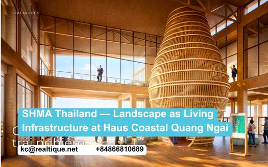 SHMA Thailand landscape as living infrastructure — Haus Coastal