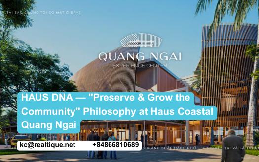 HAUS DNA philosophy — preserve & grow community