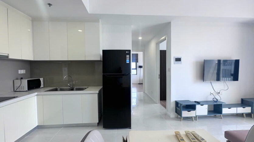 Detail of living and dining area at Masteri An Phu Tower B apartment