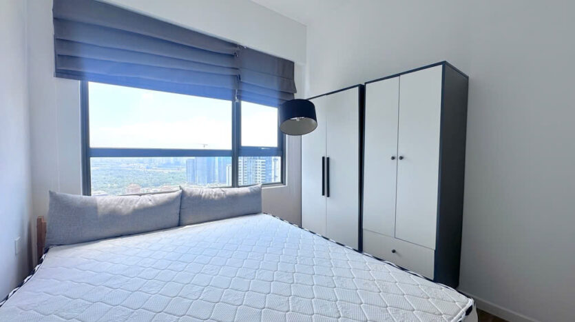 Furnished bedroom area at Masteri An Phu Tower B apartment