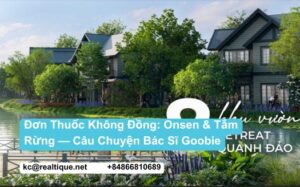 Đơn thuốc 0 đồng bác sĩ Goobie wellness onsen tắm rừng Eco Forest Onsen | Zero-cost prescription Dr Goobie wellness onsen forest bathing Eco Forest Onsen