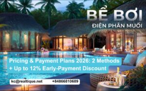 Eco Forest Onsen pricing payment plans 2026 two methods 12 percent early payment discount | Bảng giá chính sách bán hàng 2026