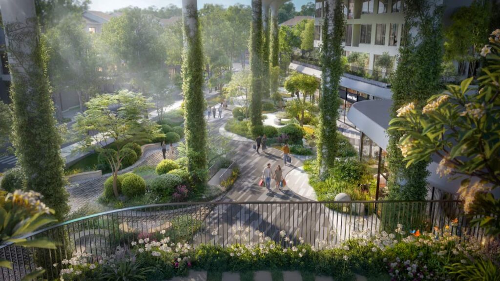 Trục căn 3PN view Hồ Thiên Nga 198 căn layout điển hình tầng 12 4 tháp Forest Onsen | 3BR lake-view axis 198 units typical floor 12 four towers Forest Onsen
