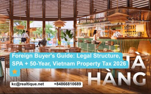 Eco Forest Onsen foreign buyer guide SPA 50 year ownership Vietnam property tax 2026 | Cẩm nang khách nước ngoài SPA pháp lý