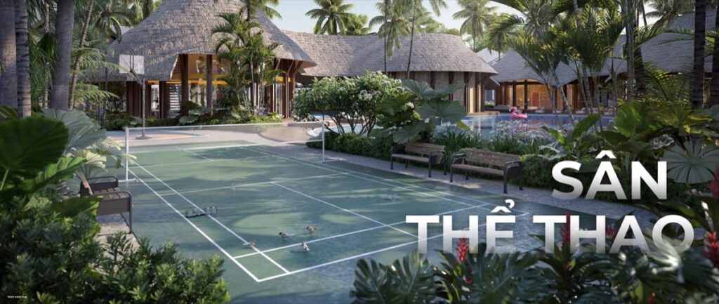 Sân thể thao đa năng Eco Retreat | Multipurpose sports court Eco Retreat