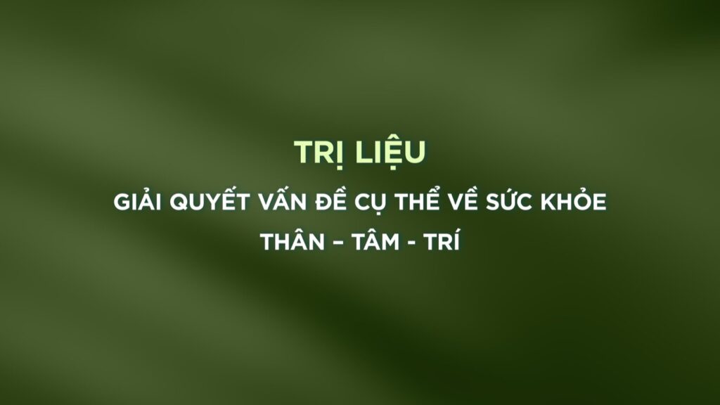 Retreat trị liệu Thân-Tâm-Trí giải quyết vấn đề cụ thể về sức khỏe Eco Retreat | Retreat therapy Body-Mind-Intellect solving specific health issues Eco Retreat