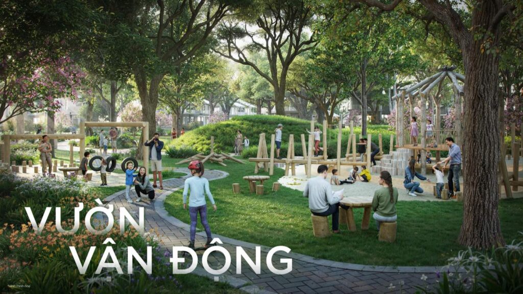 Vườn vận động Eco Retreat khu thể thao ngoài trời cộng đồng | Movement garden Eco Retreat outdoor community sports