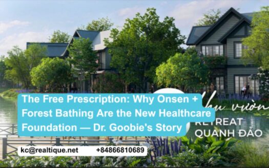 The free prescription Dr Goobie onsen forest bathing wellness foundation Eco Forest Onsen | Đơn thuốc không đồng bác sĩ Goobie